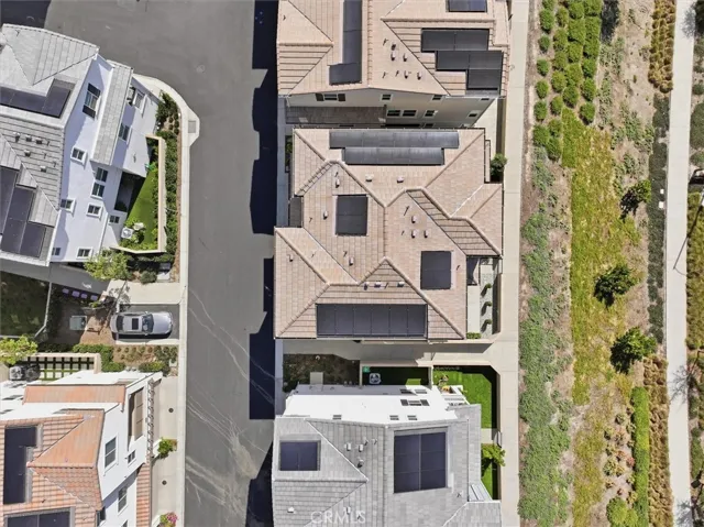 Roof with Solar Panels