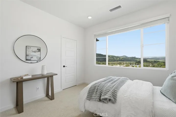 Guest bedroom with views