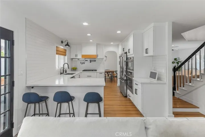 Kitchen view from family room