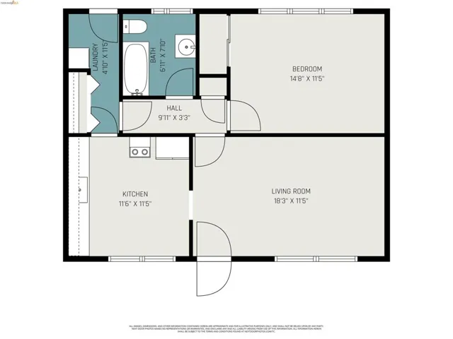 View of room layout