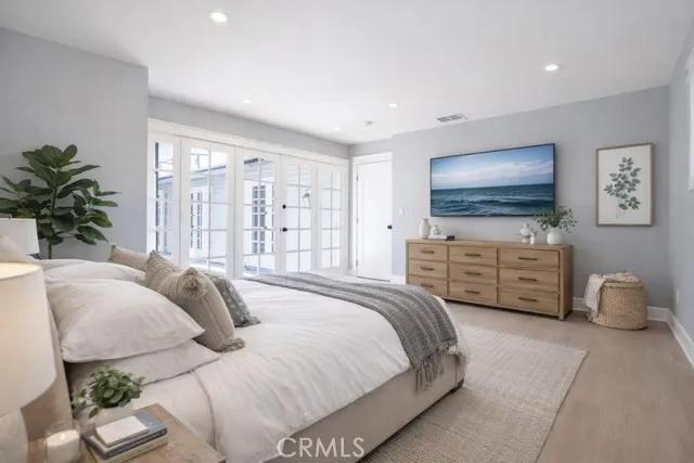 Primary Bedroom Virtually staged