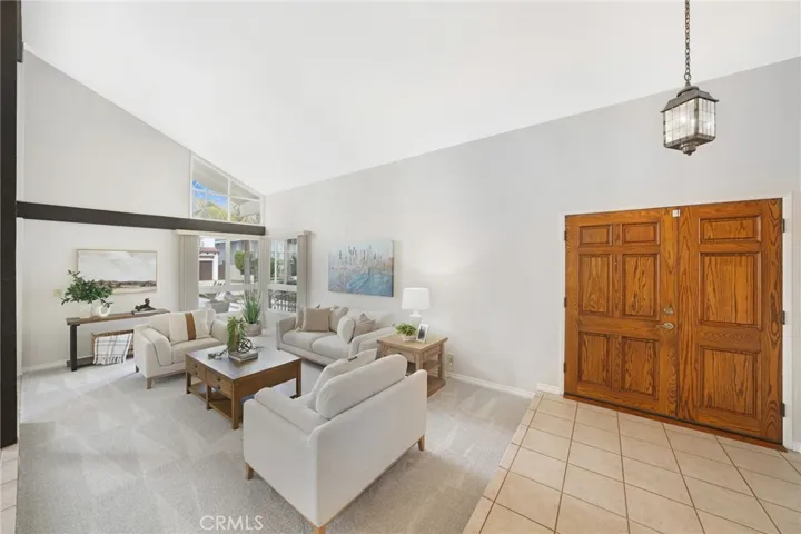 Living room entryway