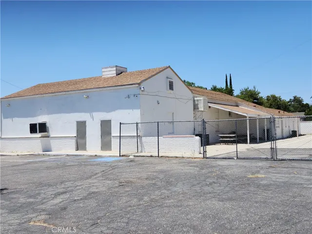 Side view from parking