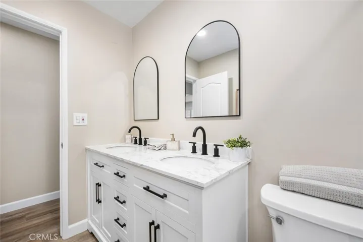 Renovated 3/4 Hall Bath