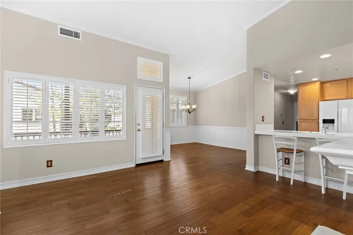 Hardwood Floors & shutters throughout