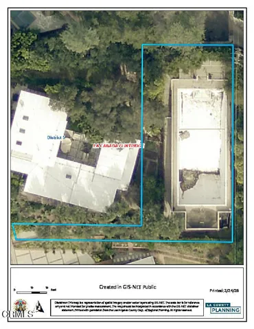 aerial map zoom in vacant land APN 5808-