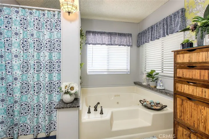 Primary Bathroom Soaking Tub & Walk-in Shower