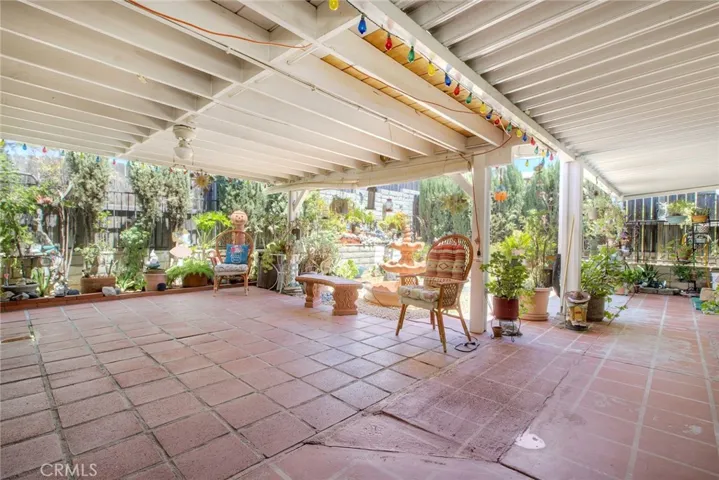 Covered Back Patio