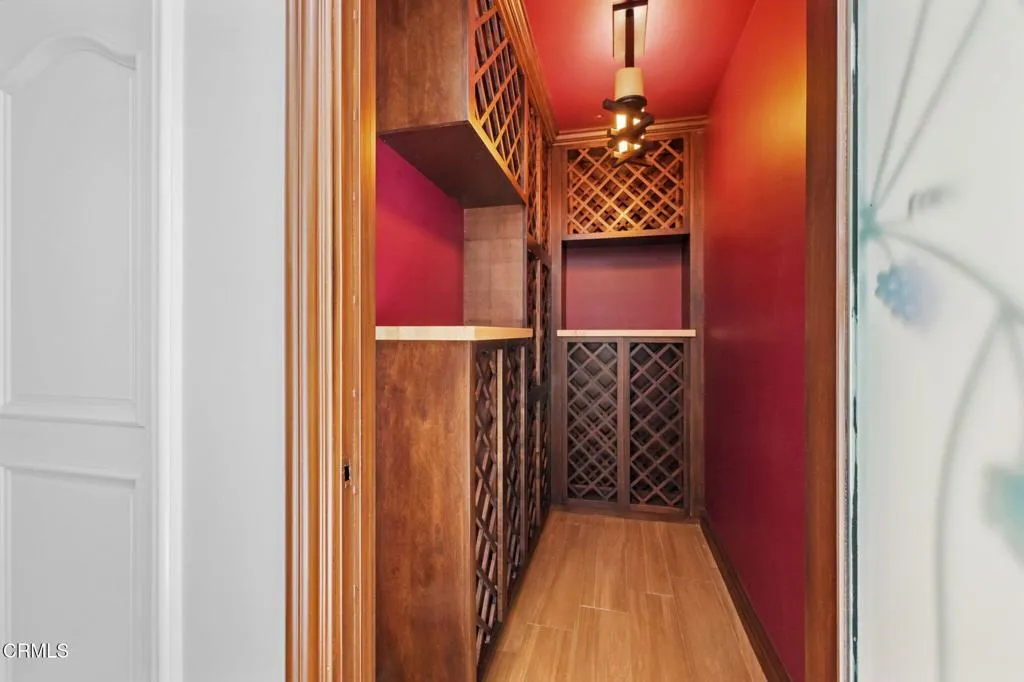 Wine room off Entertaining