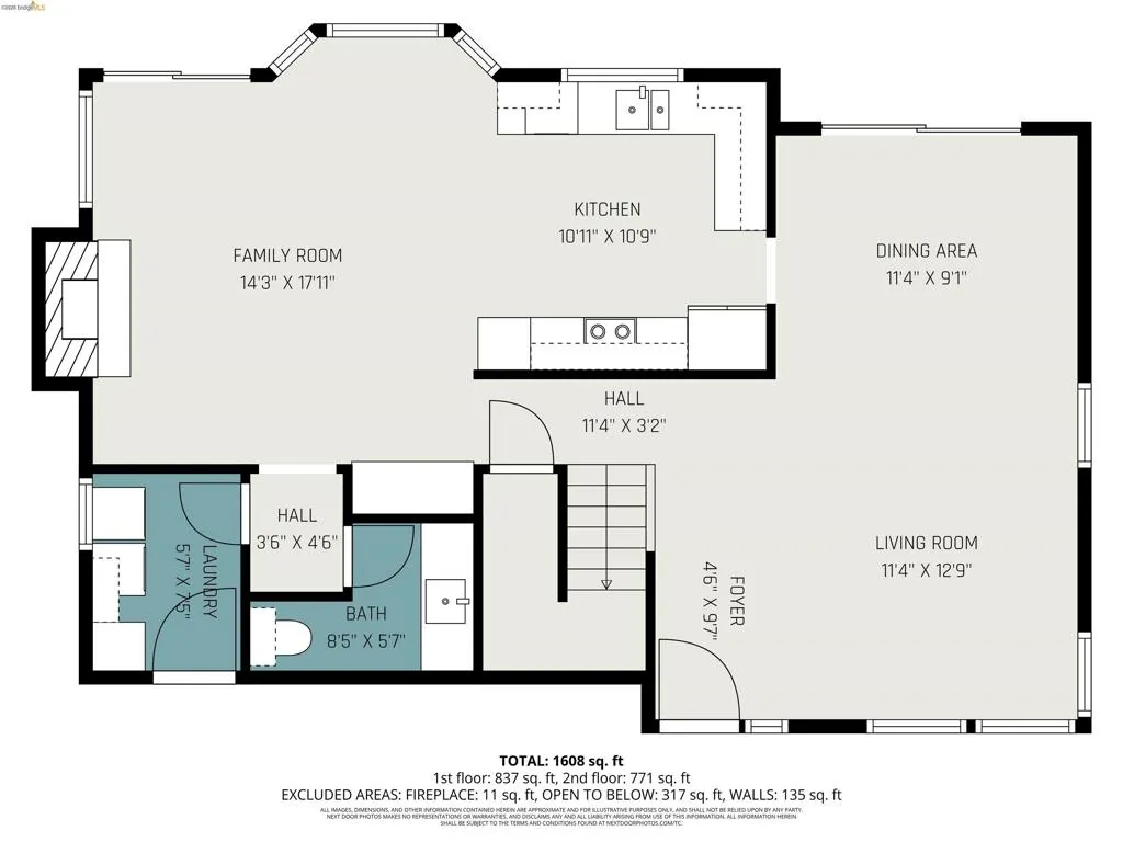 View of home floor plan