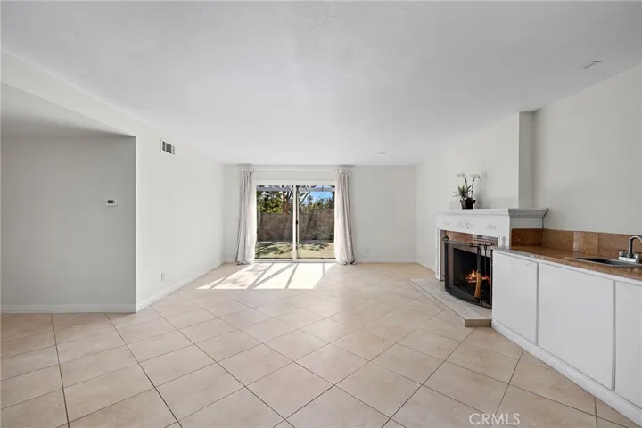 Fire in the fireplace was added.