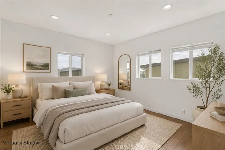 Downstairs Bedroom - Virtually Staged
