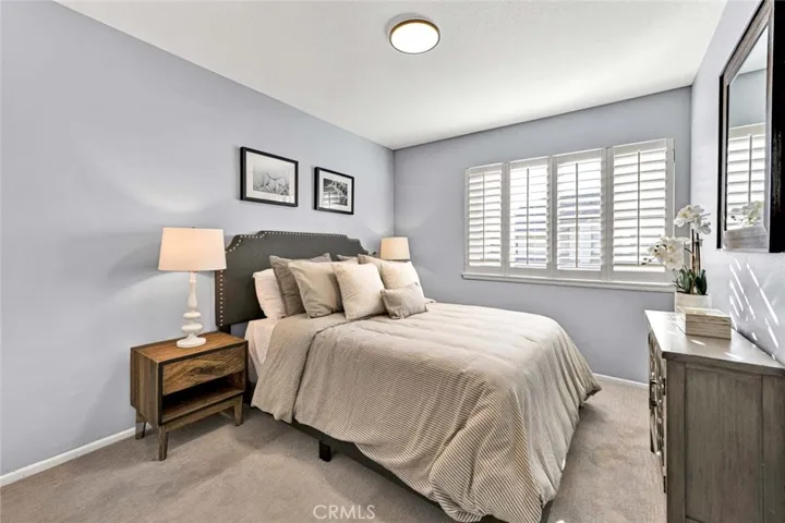 Bedroom 3 Features Custom Shutters and has been freshly painted