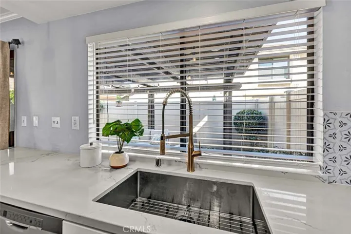 Garden Window at Kitchen Sink