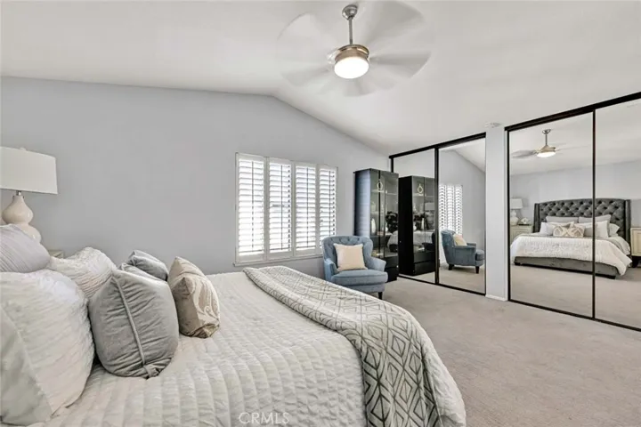 Custom Shutters,Mirrored Closets and Ceiling fan