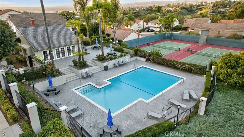 Community Pool, Clubhouse and Tennis Courts