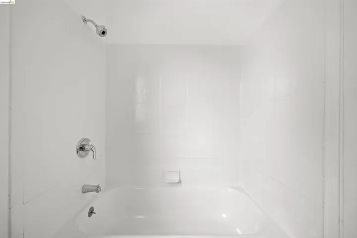 Bathroom with shower / tub combination