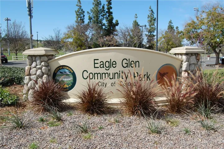 Walking distance to Eagle Glen Community Park