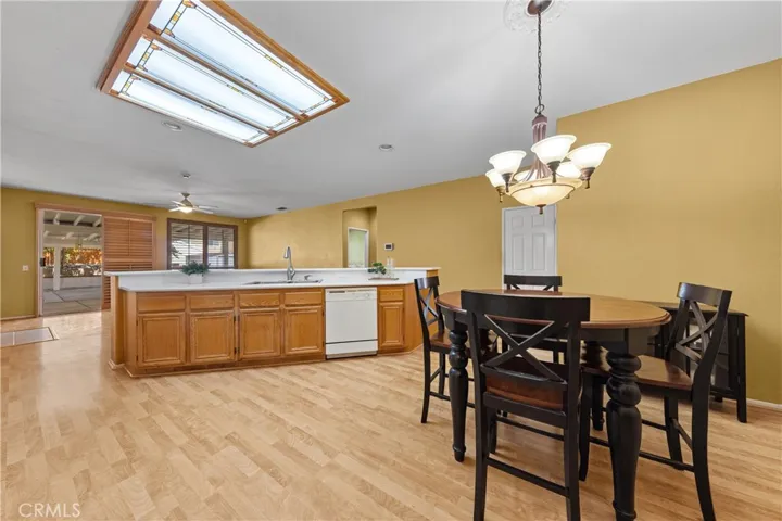 Spacious kitchen featuring a large center island that provides convenience and excellent use of space for meal preparation and casual dining.