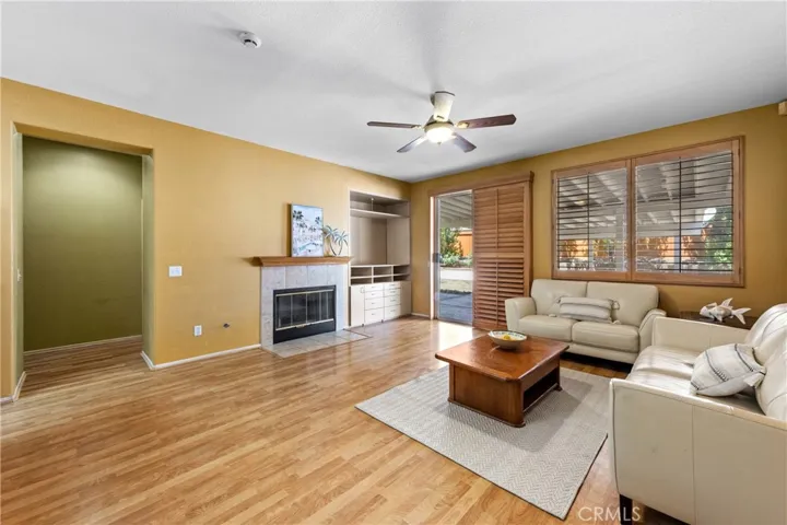 Direct access to covered backyard for enhanced daily living.