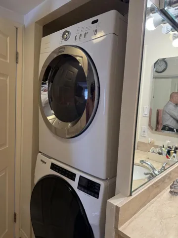 Washer Dryer Stack