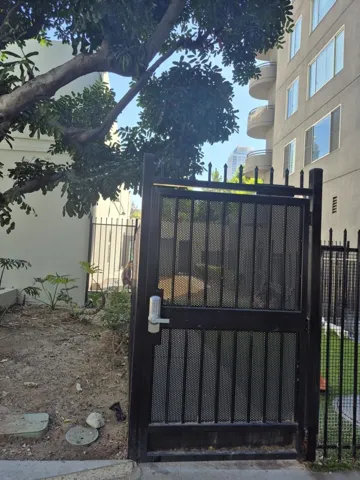 Dog Park Security entrance