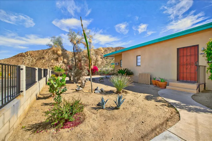 Walled and gated Front Yard