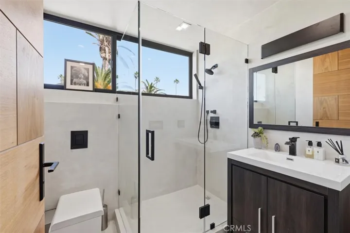 Hallway bathroom.