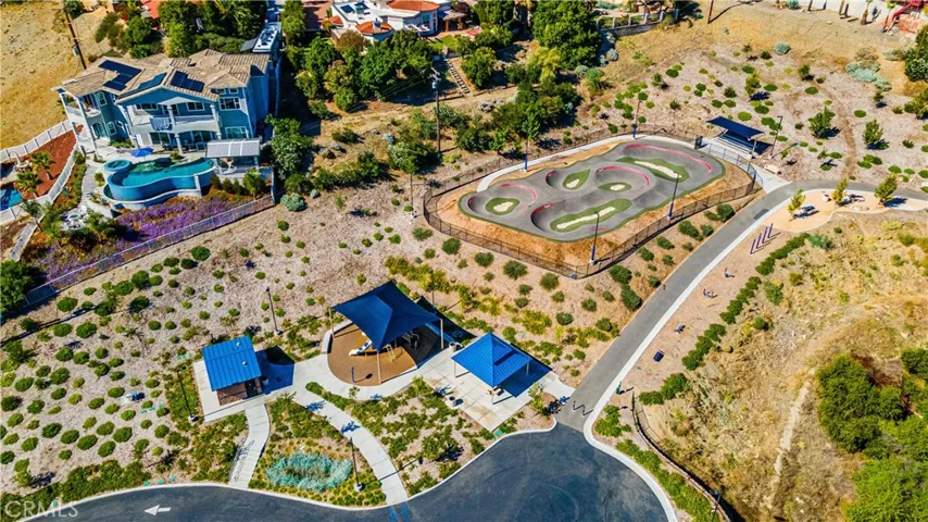 Skateboard park and 1 of many other parks in the community.