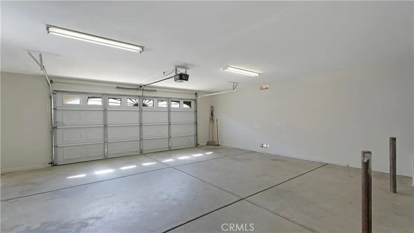 attached 2 car garage