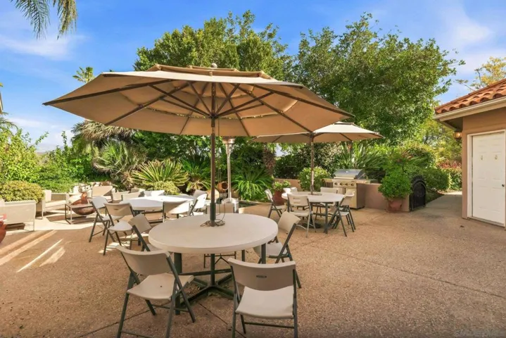 Courtyard Off Of Kitchen