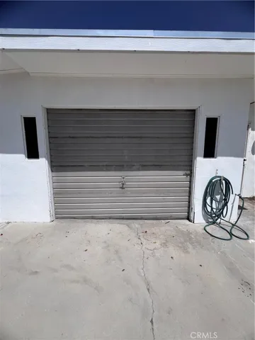 Garage exterior
