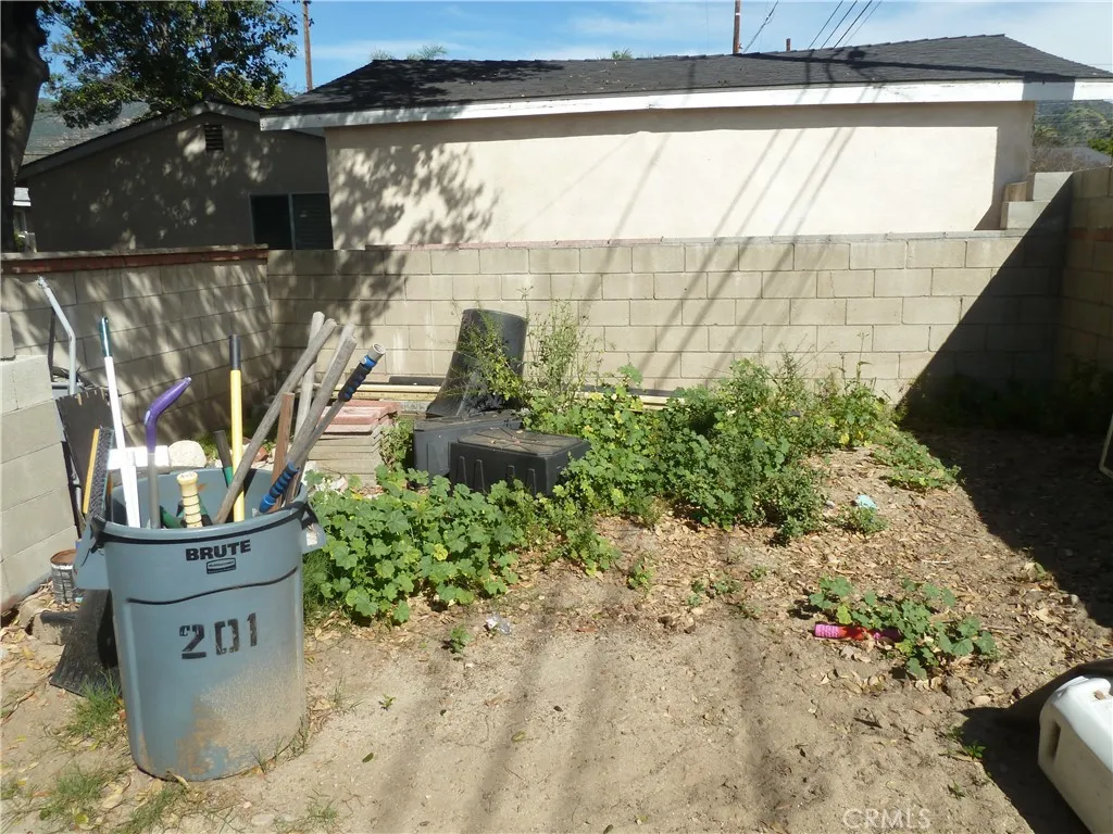 Yard Next To garage