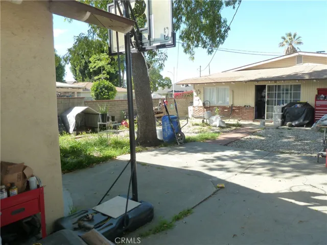Back yard