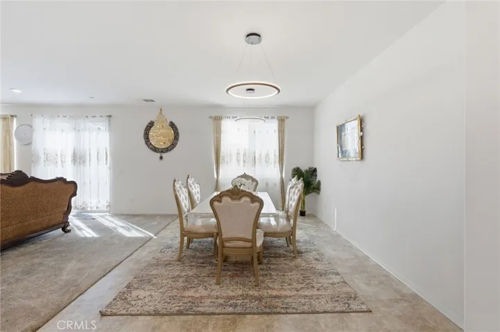 Dining area