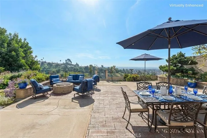 Backyard Exterior View, Virtually Staged