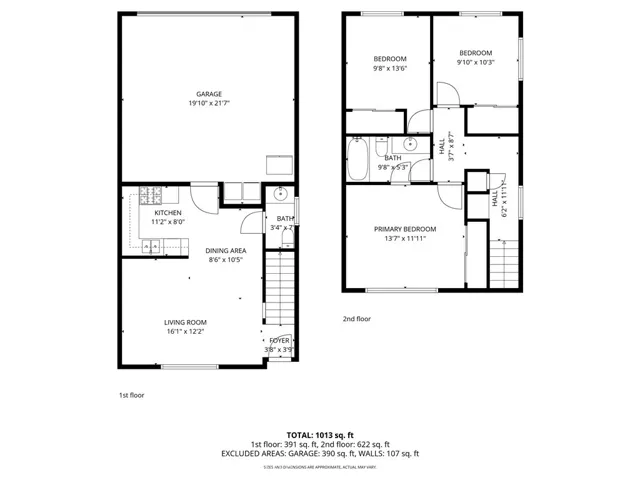 3 bedroom floorplan
