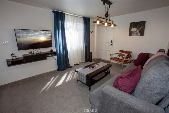 Bonus room with photoshopped tv image