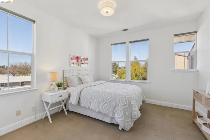 Bedroom featuring carpet floors