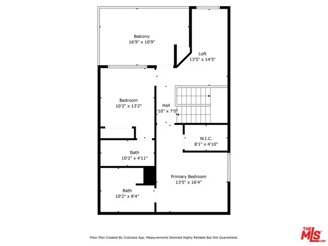Floor Plan for Second Floor