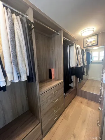 Primary walk-in closet