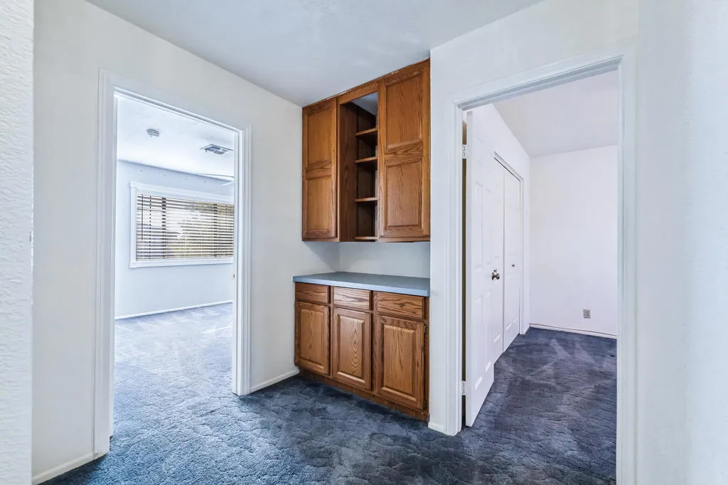 hall supply closet/counter