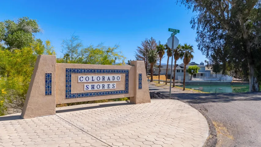 entrance to community