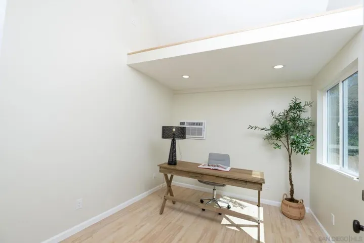 with a loft for more storage