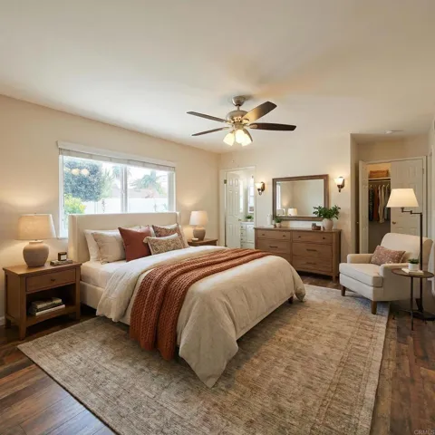 This is AI staged for ideas on how to decorate.