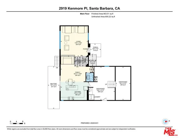 First Floor Living and Kitchen