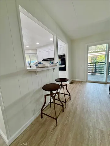 Cozy bar off kitchen.  Perfect for breakfast or to visit