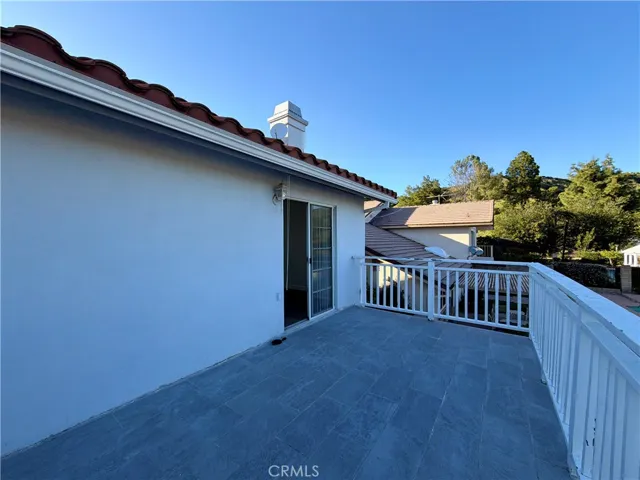 upstairs bedroom balcony
