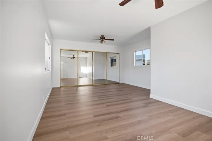 Primary bedroom with very large walk-in closet