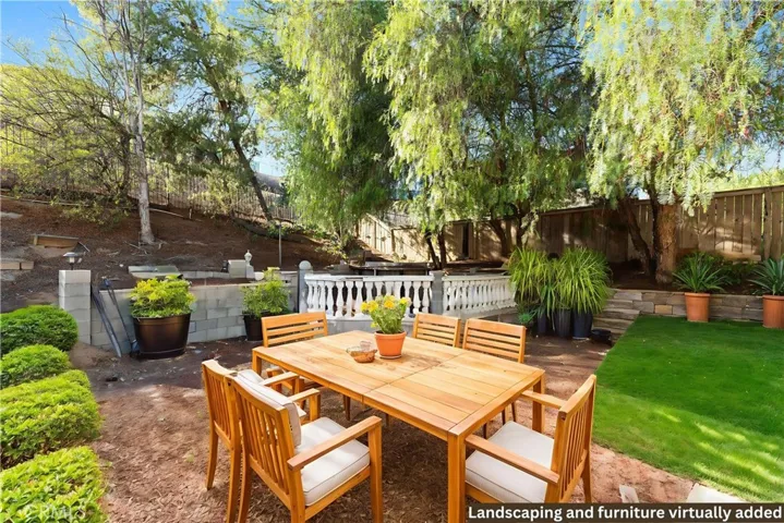 Entertainer's Backyard - Disclaimer: Landscaping and furniture had been virtually added